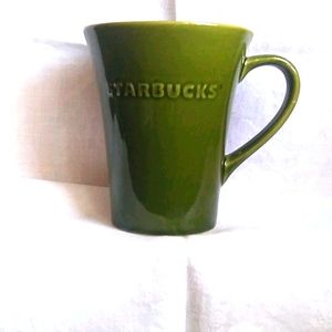 Starbucks Large Green Coffee Mug 21 Ounces